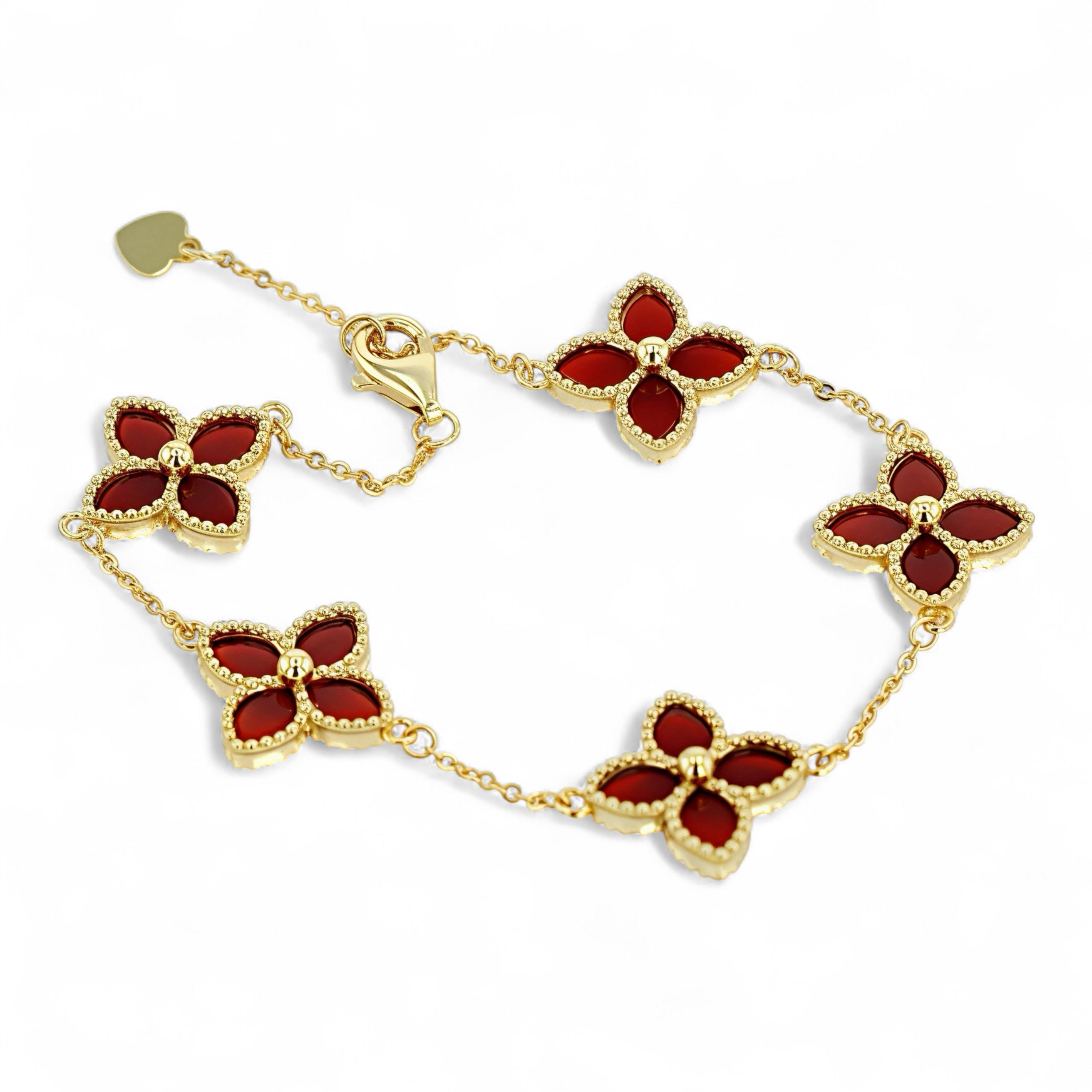 Pulsera Venetian Motif En Jade